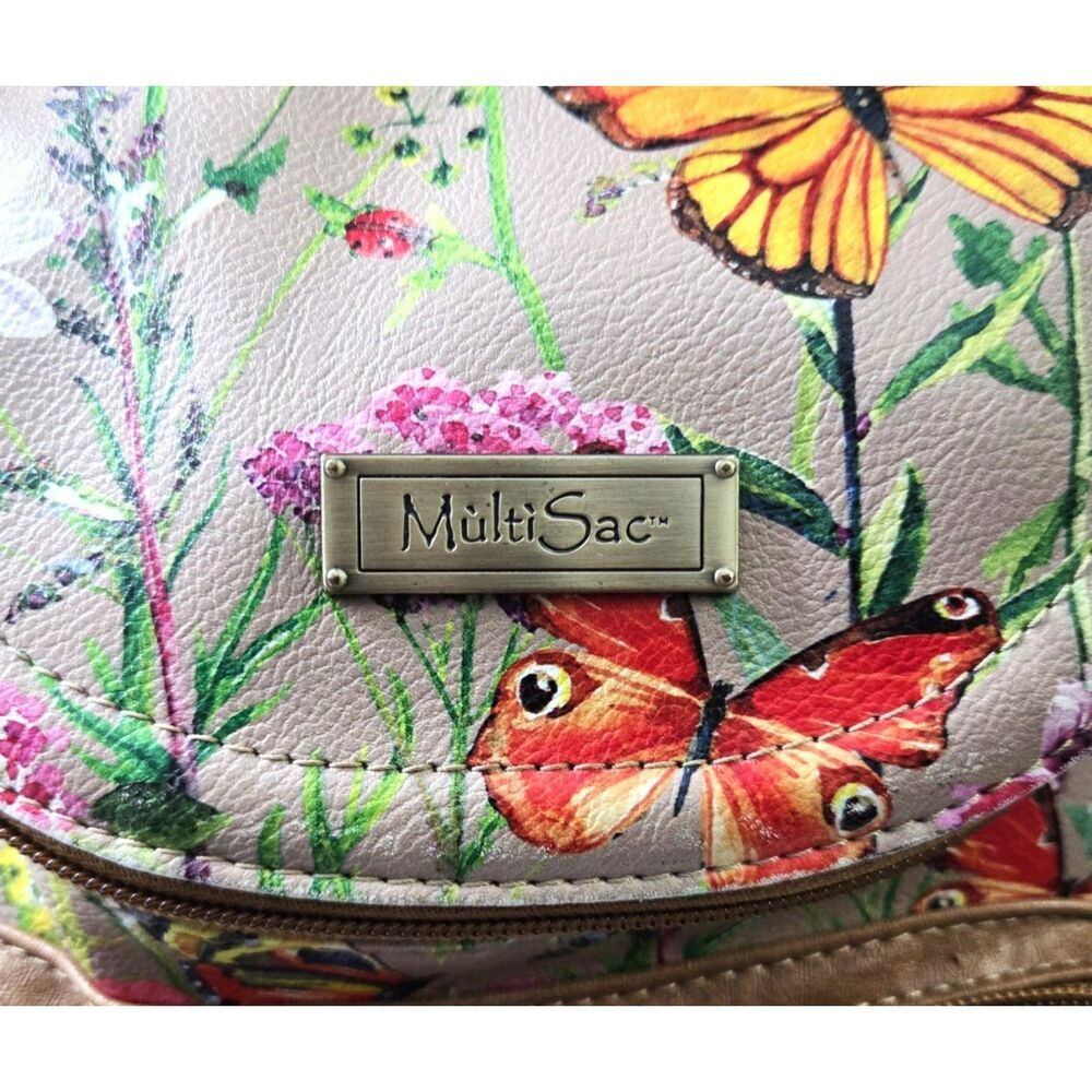 Multi-Sac Major Butterfly Print Backpack - Picture 6 of 11